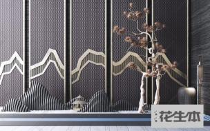 新中式旱景3d模型「免费下载」