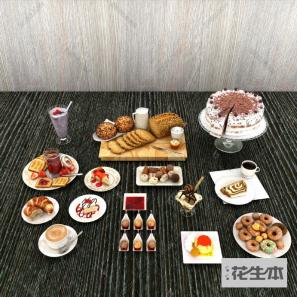 现代水果食物3d模型「免费下载」