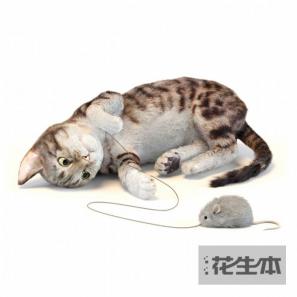 现代猫3d模型「免费下载」