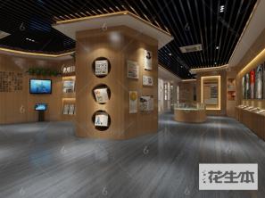 简欧展厅3d模型「免费下载」