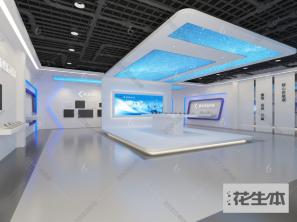 后现代展厅3d模型「免费下载」