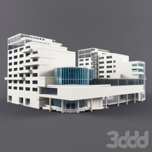 现代建筑3d模型「免费下载」