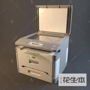 现代打印机3d模型「免费下载」