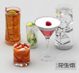 现代饮料3d模型「免费下载」