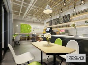 现代奶茶店3d模型「免费下载」